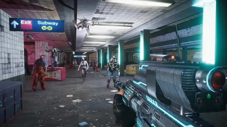 Dead Target: Zombie Games 3D screenshot 1