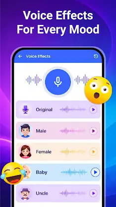 Voice Changer & Sound Effects screenshot 3