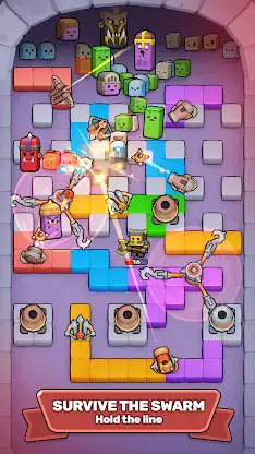 Tetro Defense: Rogue TD Game screenshot 4