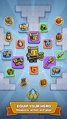 Tetro Defense: Rogue TD Game screenshot 3
