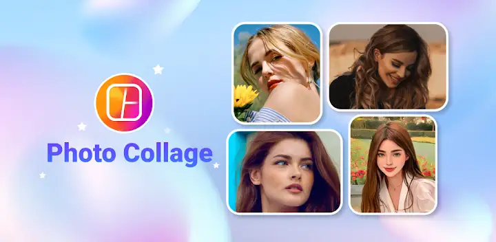Photo Layout: Pic Collage Grid — Android app banner