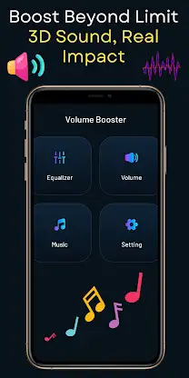 Volume Booster - Equalizer screenshot 2
