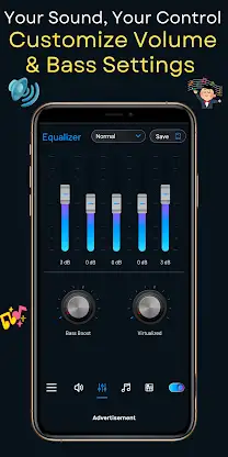 Volume Booster - Equalizer screenshot 3