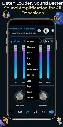 Volume Booster - Equalizer screenshot 6