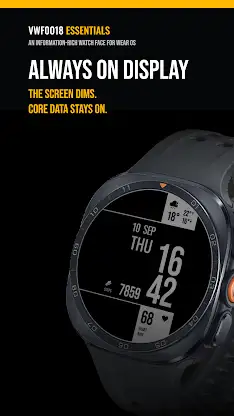 VWF0018 ESSENTIALS Watch Face screenshot 8