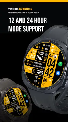 VWF0018 ESSENTIALS Watch Face screenshot 3