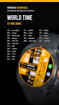 VWF0018 ESSENTIALS Watch Face screenshot 6