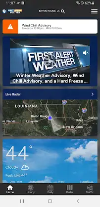 WAFB First Alert Weather screenshot 1