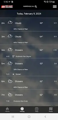 WAFF 48 First Alert Weather screenshot 2