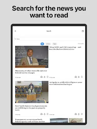 Wahpeton Daily News Media screenshot 10