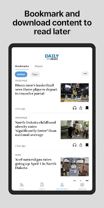 Wahpeton Daily News Media screenshot 4