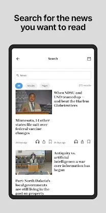 Wahpeton Daily News Media screenshot 5