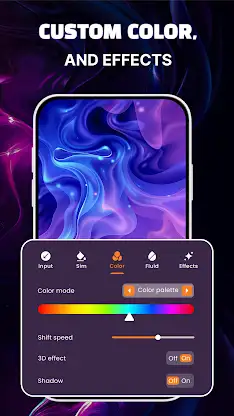 Live Wallpaper 4K: Magic Fluid screenshot 5