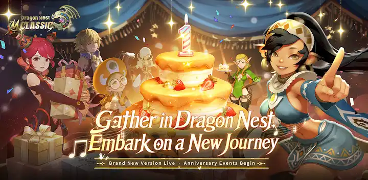 Dragon Nest M: Classic — Android game banner