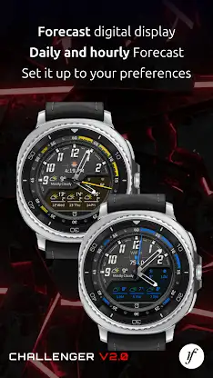 Challenger: Hybrid Watch Face screenshot 4