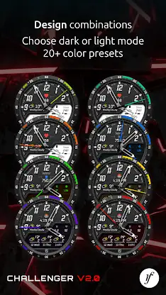Challenger: Hybrid Watch Face screenshot 6