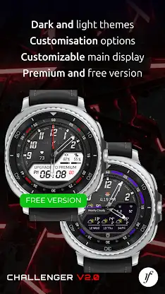 Challenger: Hybrid Watch Face screenshot 2