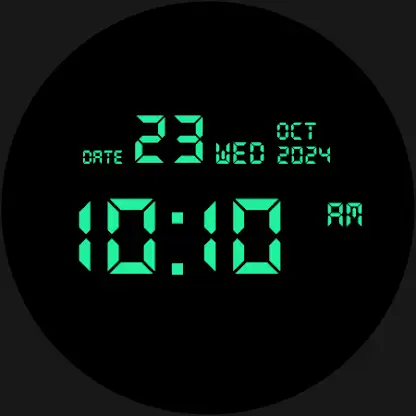 Military Digital Watch Face screenshot 8