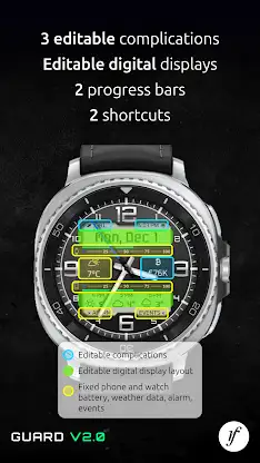 Guard Watch Face screenshot 3