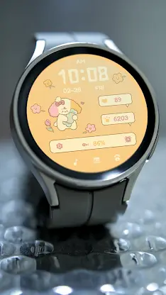 ZKin Watch Face Candy Puppy screenshot 5