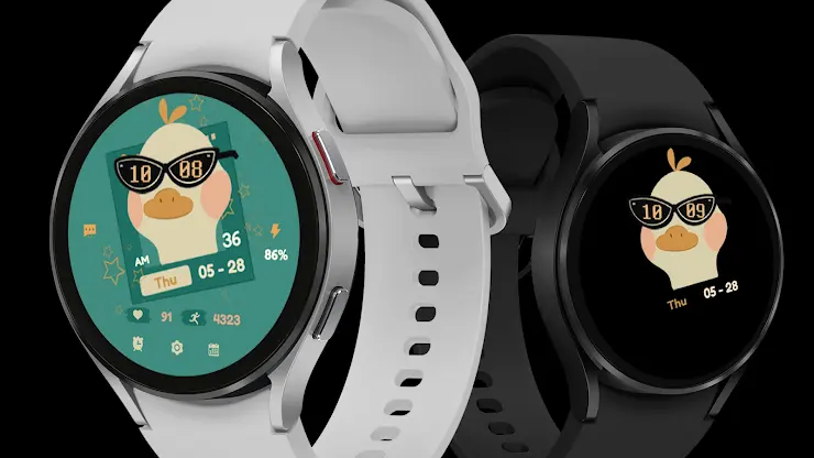 Cool Duck ZKin Watch Face screenshot 8