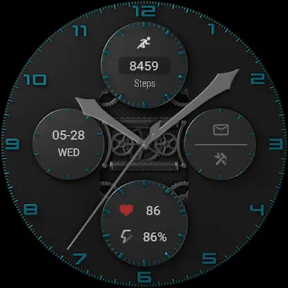 Dynamic Blue ZKin Watch screenshot 7