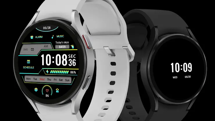 Gradient Green ZKin Watch screenshot 1