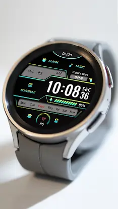 Gradient Green ZKin Watch screenshot 3