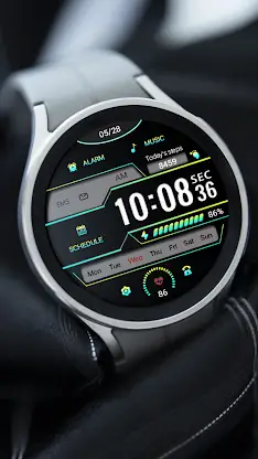 Gradient Green ZKin Watch screenshot 2