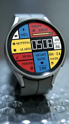 Mondrian Grid ZKin Watch screenshot 5