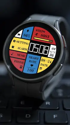 Mondrian Grid ZKin Watch screenshot 6