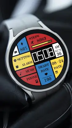 Mondrian Grid ZKin Watch screenshot 2