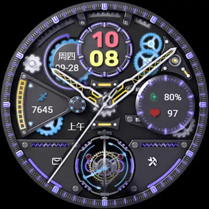 AZKin Watch Punk Magic Purple screenshot 7
