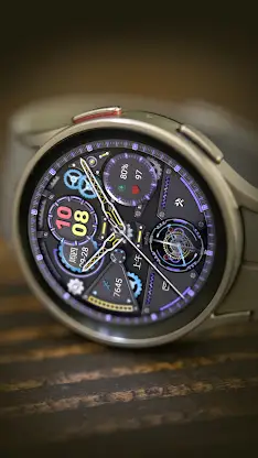 AZKin Watch Punk Magic Purple screenshot 3