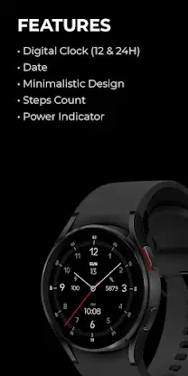 Regarder Minimal 64 Watch Face screenshot 2