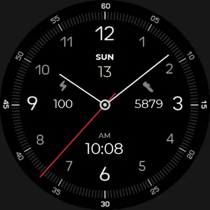 Regarder Minimal 64 Watch Face screenshot 1