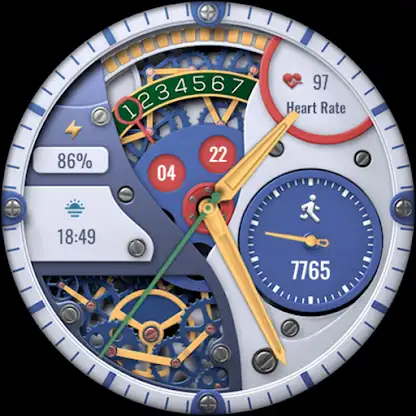 ZKin WatchFace Smart Machinery screenshot 7