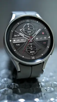 Black Leather ZKin Watch screenshot 5