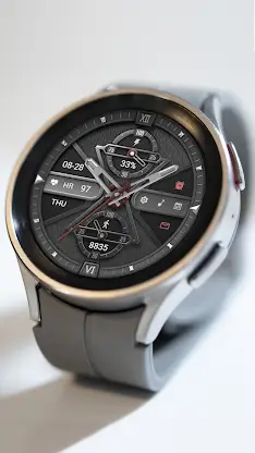 Black Leather ZKin Watch screenshot 4