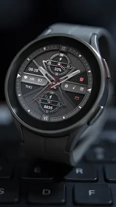 Black Leather ZKin Watch screenshot 6