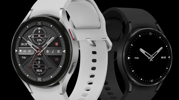 Black Leather ZKin Watch screenshot 1