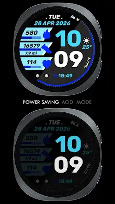 Active Edge Watch Face screenshot 7
