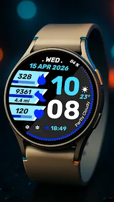 Active Edge Watch Face screenshot 4