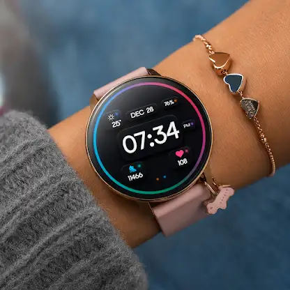 Amoled Neon Digital Watch screenshot 2