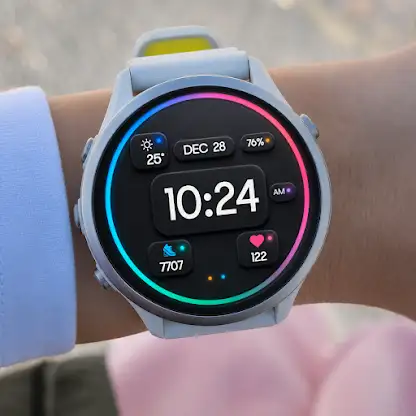 Amoled Neon Digital Watch screenshot 5