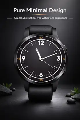 Minimal Classic Watch Face screenshot 4