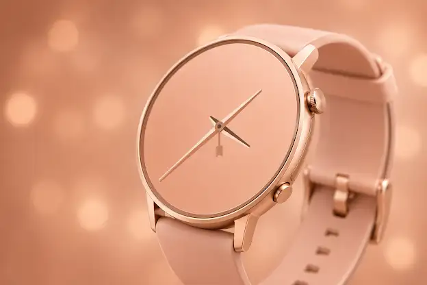 Minimal Rose Analog Watch Face screenshot 4