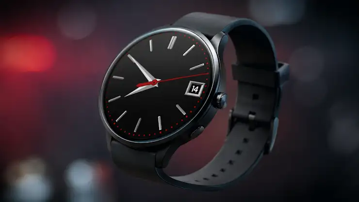 Dark Analog Watch Face screenshot 3