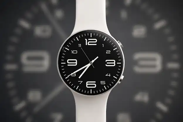 True Black Analog Watch Face screenshot 5