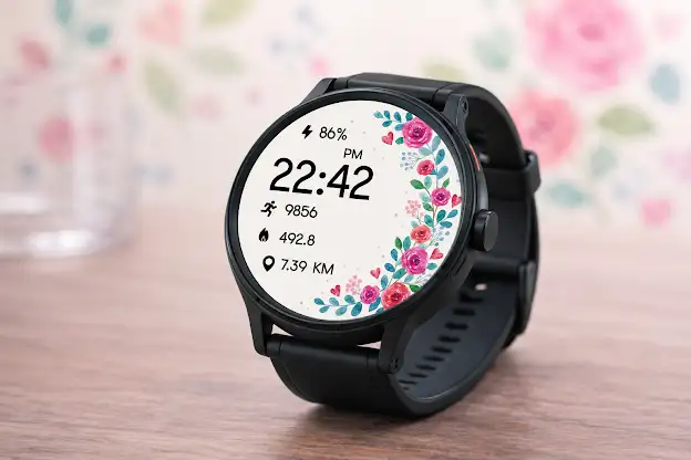 Blossom Floral Watch Face screenshot 6